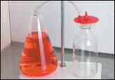 Connect the feed tubing on the VacuCap device